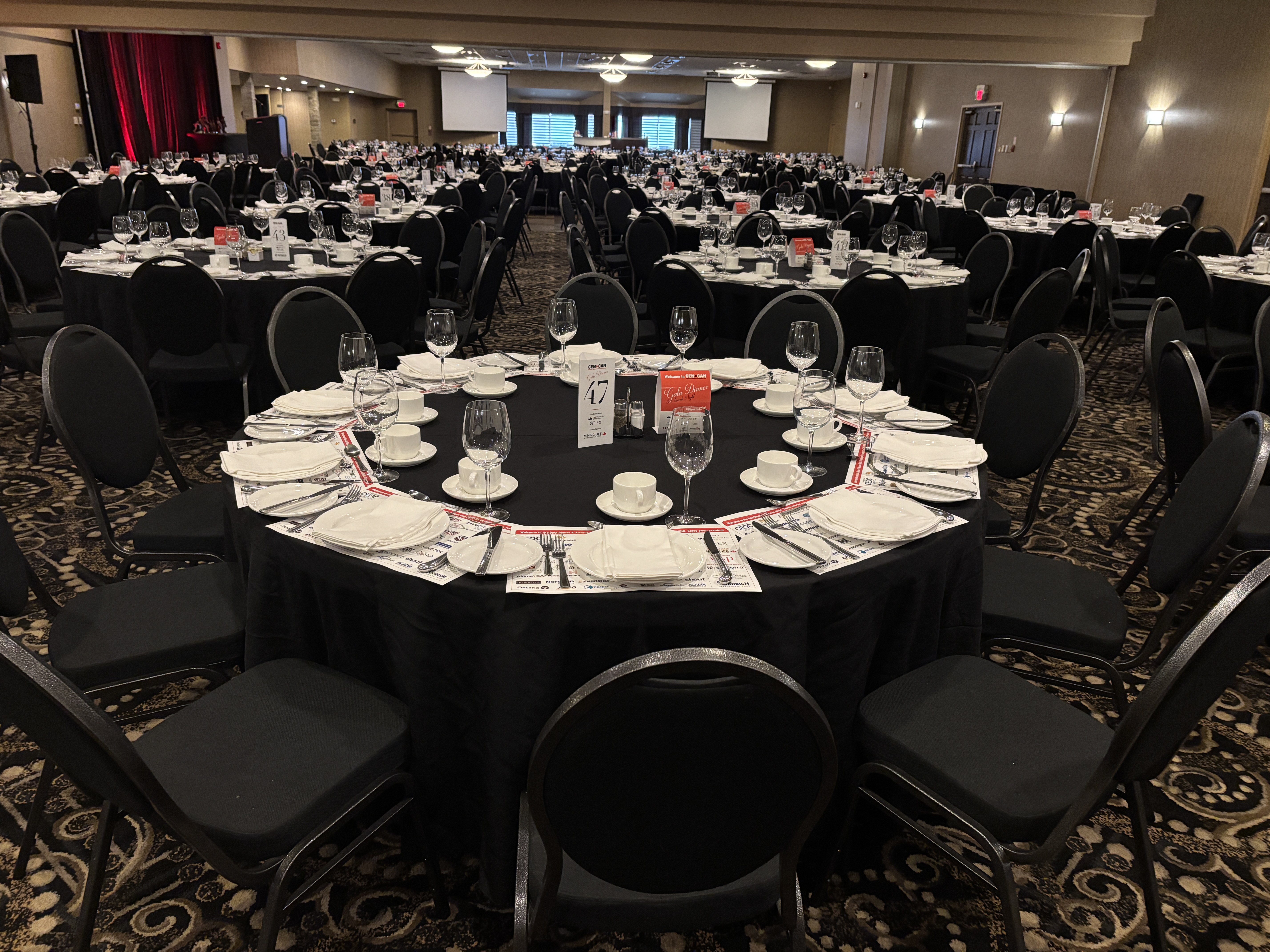 Conference setup